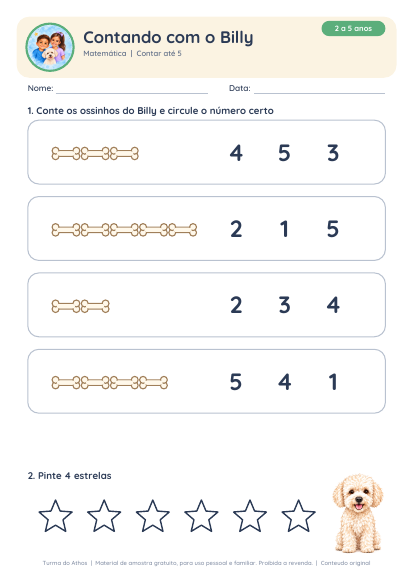 Prévia de Contando com o Billy